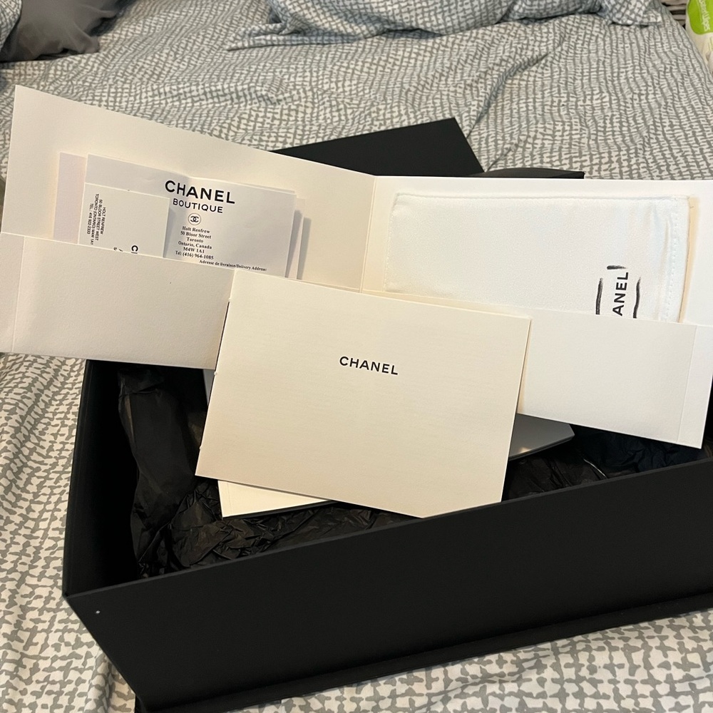 Chanel caviar jumbo flap shw